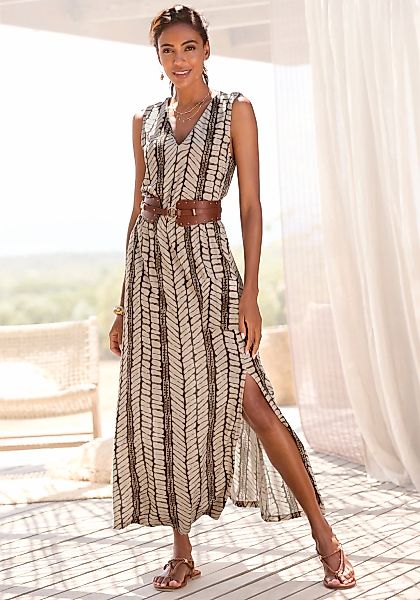 LASCANA Maxikleid Seitennahttaschen günstig online kaufen
