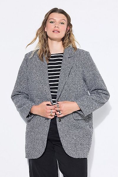 Studio Untold Blusenblazer Blazer oversized Hahnentritt-Struktur günstig online kaufen