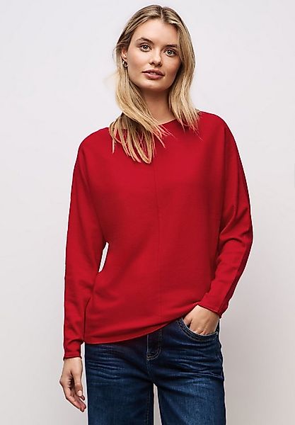 STREET ONE Strickpullover Dolman, mit U-Boot-Ausschnitt günstig online kaufen