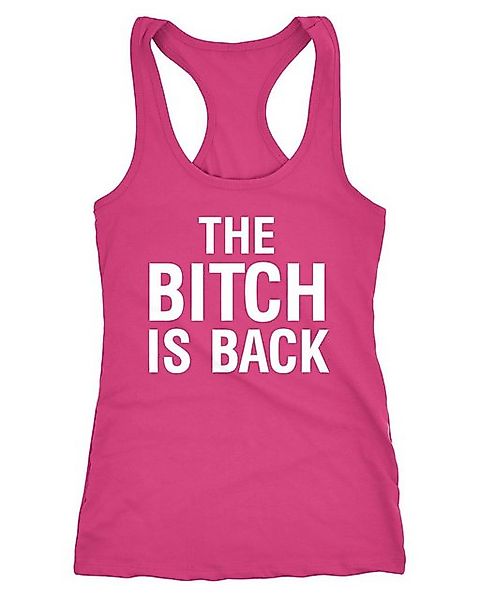MoonWorks Tanktop Damen Tank-Top Shirt The Bitch is back Racerback günstig online kaufen