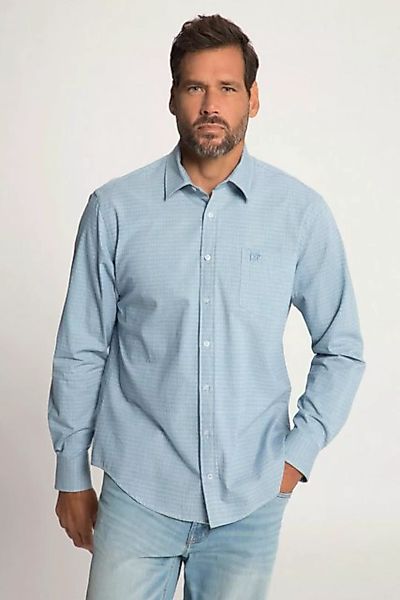 JP1880 Businesshemd Hemd Leinenoptik Langarm Kentkragen Modern Fit günstig online kaufen