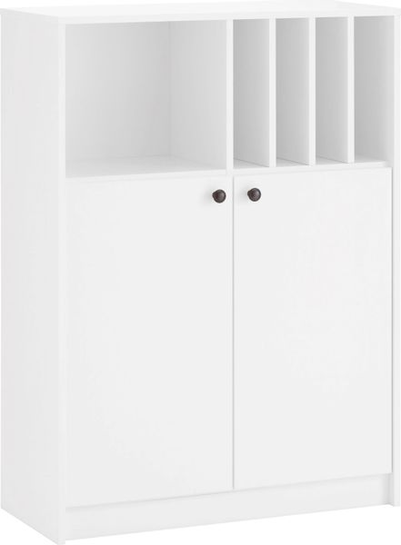 Home affaire Aktenschrank "Licia" viel Stauraum, 2 Türen und 5 offene Fäche günstig online kaufen