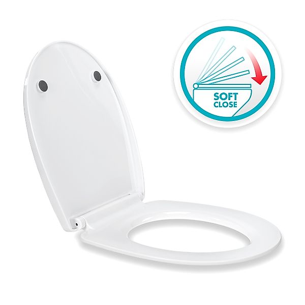 Sitzplatz WC-Sitz Thermoplast WC-Sitz mit Absenkautomatik, günstig online kaufen