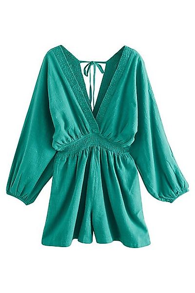 Next Playsuit Langärmelige Playsuit aus 100 % Baumwolle (1-tlg) günstig online kaufen