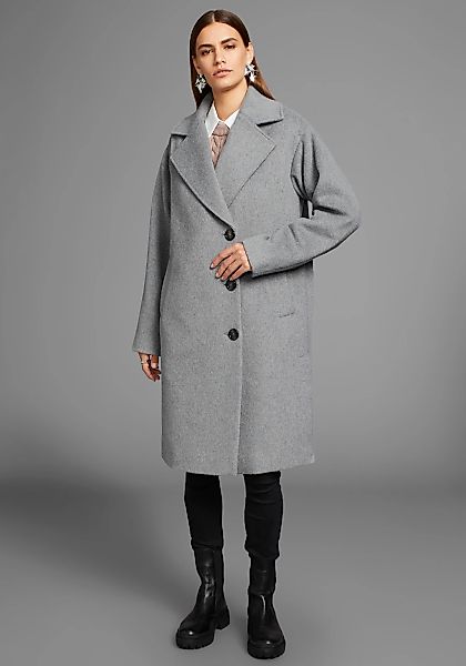 HECHTER PARIS Wollmantel, in asymmetrischer Oversize-Form günstig online kaufen