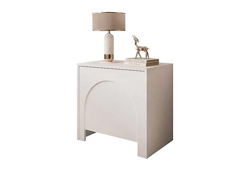 Lookway Nachttisch ARIADNA mit Tür – Minimalistisches Design fürs Schlafzim günstig online kaufen