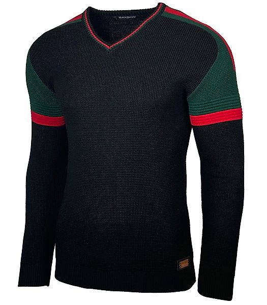 Baxboy Strickpullover BAXBOY Herren stylischer V-Neck günstig online kaufen
