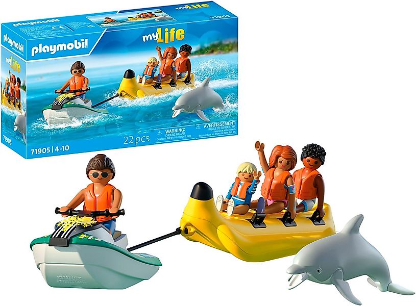 Playmobil® Bananenboot-Tour (71905), My Life Konstruktions-Spielset, (22 St günstig online kaufen