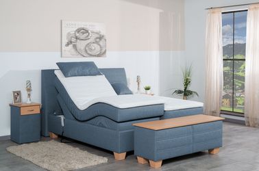 Meisterbetten Boxspringbett Syma (mit Motor, 7-Zonen günstig online kaufen