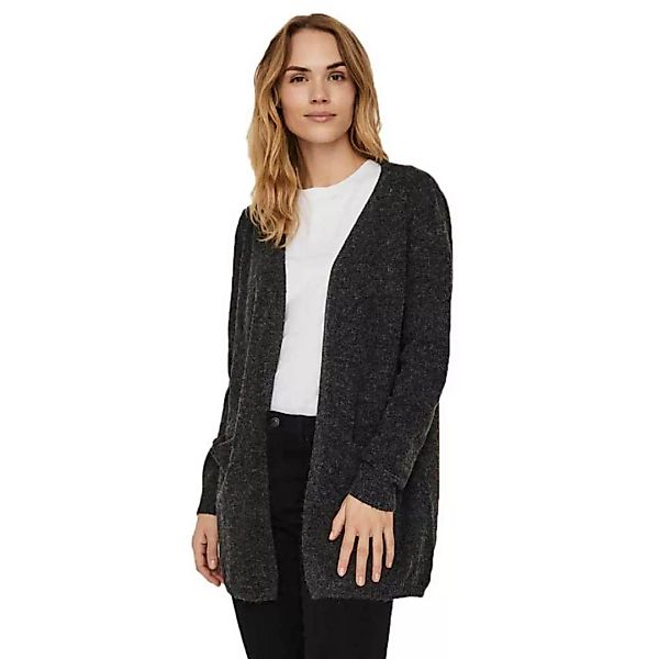 Vero Moda Doffy Open Pullover XS Light Grey Melange günstig online kaufen