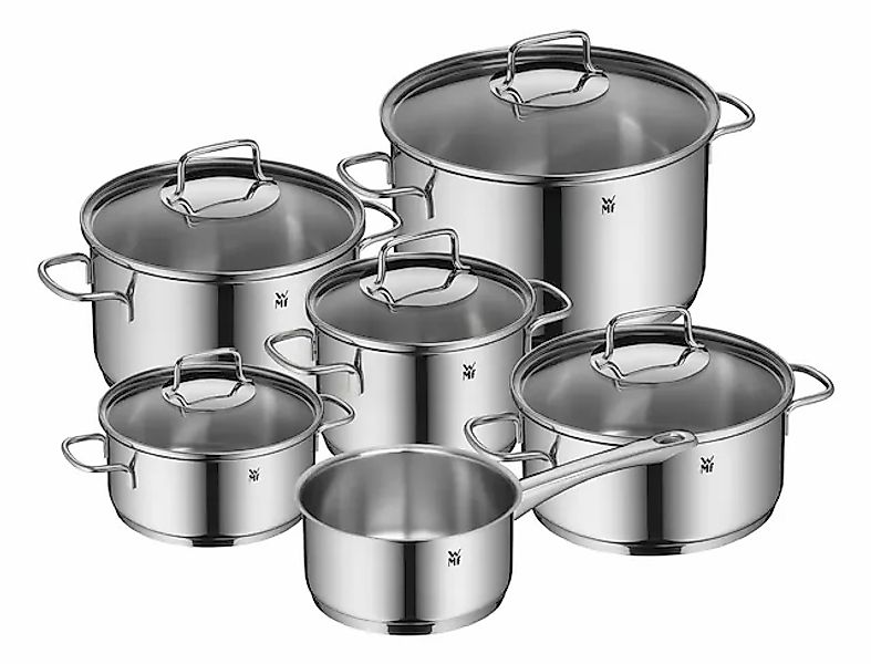WMF Topf-Set »Astoria Induktion, Kochtopf Set mit Glasdeckel« Set, 2x Brate günstig online kaufen