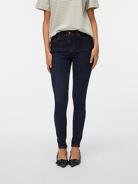 Vero Moda Skinny-fit-Jeans VMFLASH MR SKINNY JEANS LI3190 NOOS Baumwollmisc günstig online kaufen