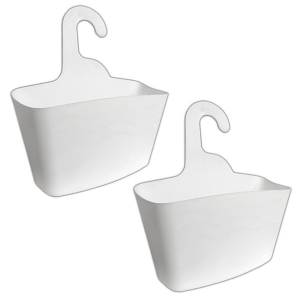 HAC24 Duschablage Duschaufhänger Duschkorb Seifenkorb, 2-tlg., günstig online kaufen