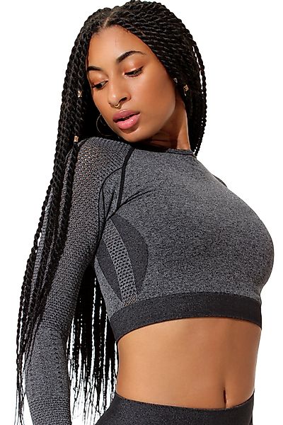 Stark Soul® Crop-Top Crop-Top Longsleeve Sport günstig online kaufen