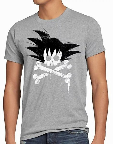 style3 T-Shirt Goku Skull songoku super dragonball z gt songoku dbz daima günstig online kaufen