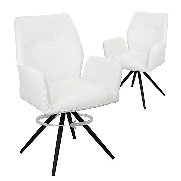 HOMELUX Polsterstuhl 360° Drehbar Esszimmerstühle 4er günstig online kaufen