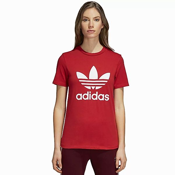 adidas Originals Trefoil Tee Damen-Shirt Real Red günstig online kaufen