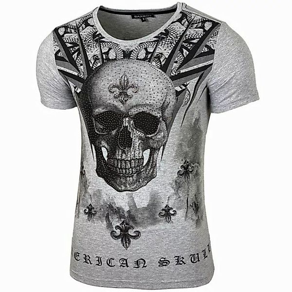 Baxboy T-Shirt Baxboy T-Shirt mit aufwendigem Strass-Design 2312 günstig online kaufen