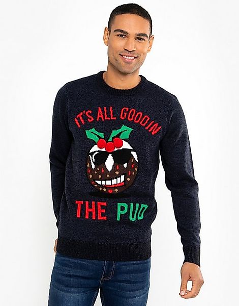 Threadbare Rundhalspullover Deveron (1-tlg) mit weihnachtlichem Motiv günstig online kaufen