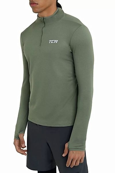 TCA Langarmshirt TCA Herren Cloud Fleece Sporttop Laufshirt - Hellgrün (1-t günstig online kaufen