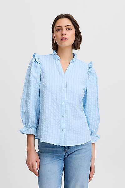 Ichi Kurzarmbluse IXSANJA MS Bluse mit günstig online kaufen