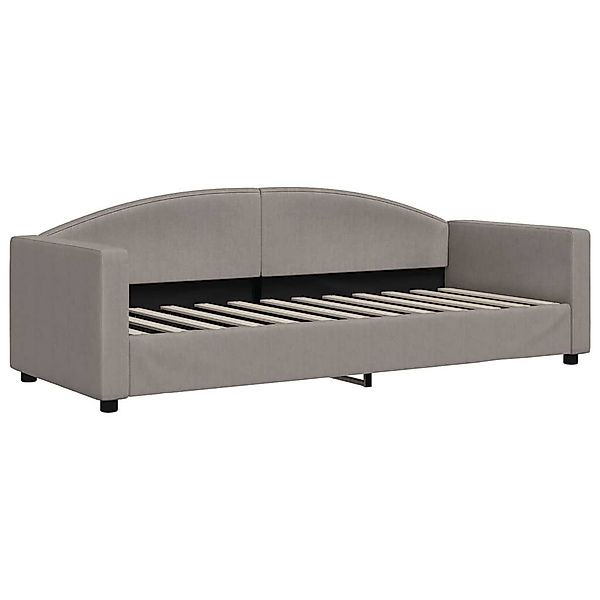 vidaXL Bett Tagesbett mit Matratze Taupe günstig online kaufen