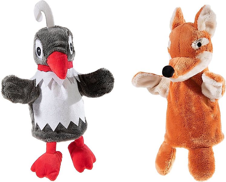 Heunec® Handpuppe Sandmann-Set: Fr. Elster & Hr. Fuchs (Set, 2-tlg), enthäl günstig online kaufen