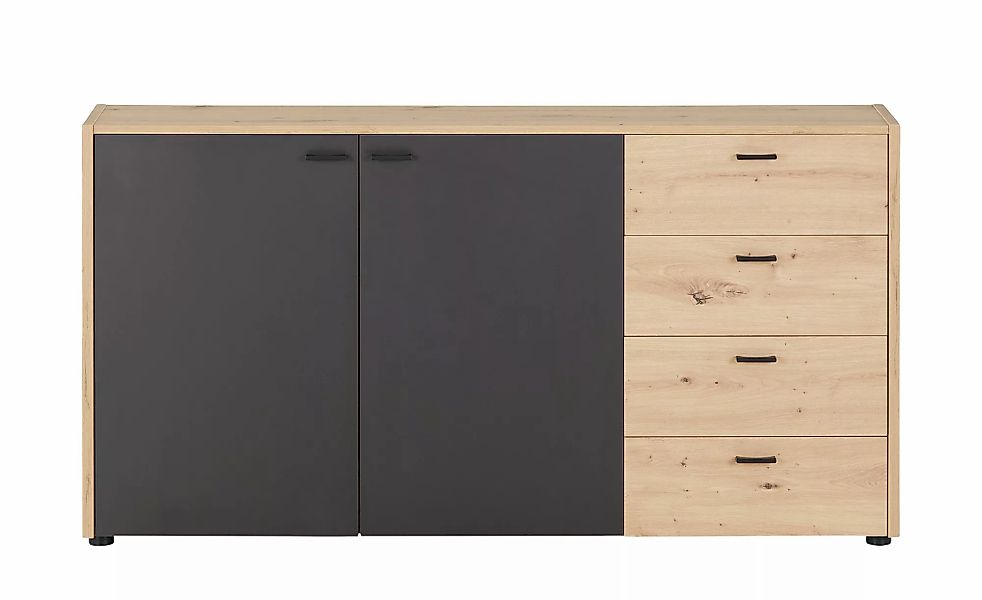 Sideboard  Nisio ¦ holzfarben ¦ Maße (cm): B: 153 H: 80,5 T: 35.0 Kommoden günstig online kaufen