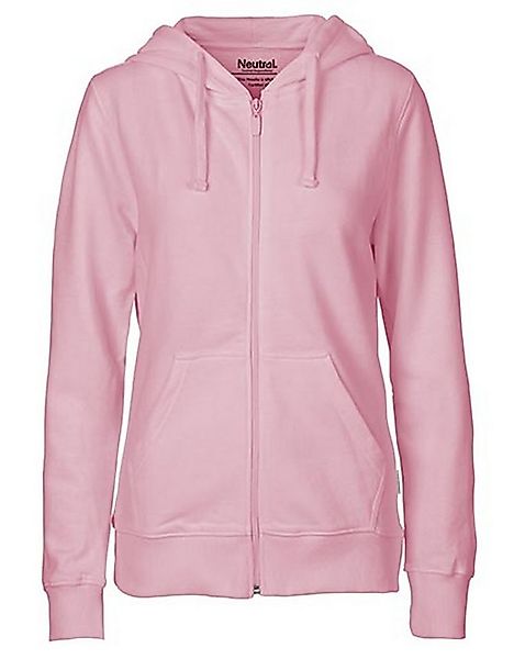 Neutral Kapuzenpullover Ladies´ Zip Hoodie günstig online kaufen