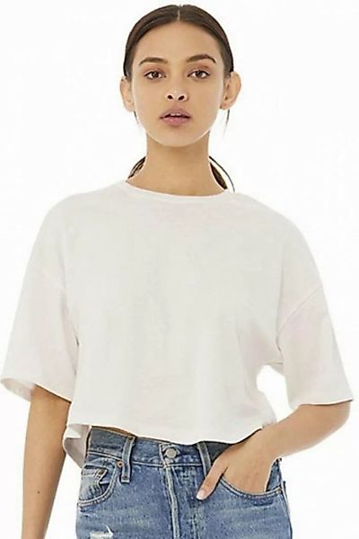 Bella + Canvas Rundhalsshirt Women´s Jersey Crop Tee XS bis XL günstig online kaufen