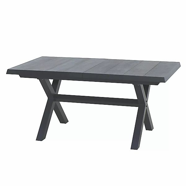 Siena Garden Gartentisch Sincro Rechteckig ausziehbar Wood Grey 90 cm x 200 günstig online kaufen