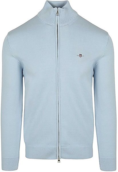 Gant Strickjacke Hellblau - Größe XL günstig online kaufen