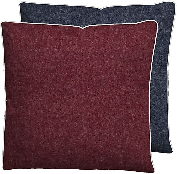 Biberna Kissenbezug Hermal Flanell mit Reißverschluss, günstig online kaufen