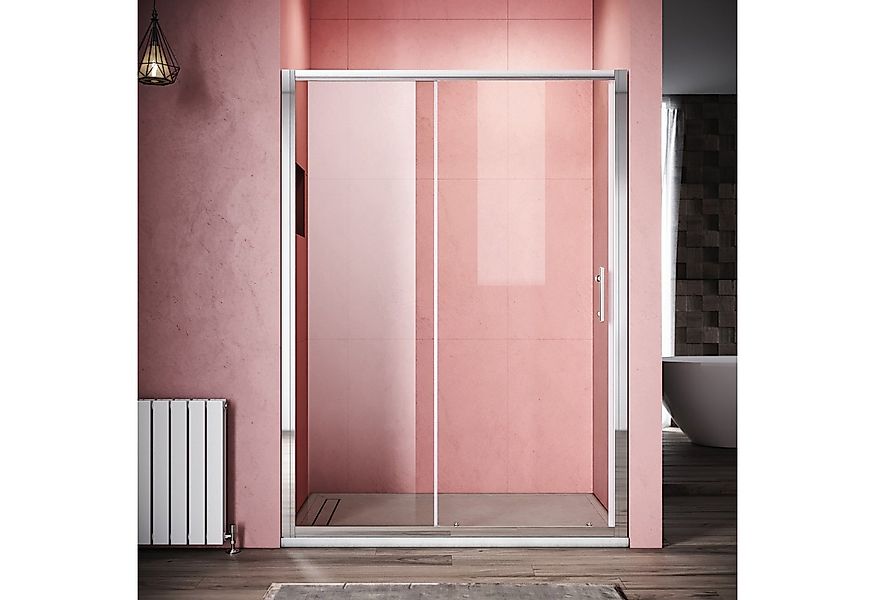 SONNI Eckdusche Duschkabinen,Eckdusche,Einzelschiebetür,100-170 x 185cm, Bx günstig online kaufen