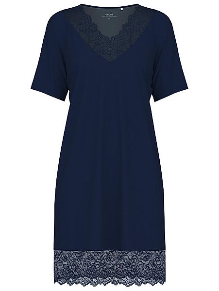 CALIDA Nachthemd Elegant Dreams Damen (1-tlg) spitzenverzierter V-Ausschnit günstig online kaufen