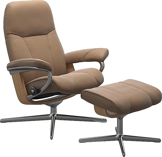Stressless Relaxsessel "Consul" Set, Relaxsessel mit Hocker, mit Hocker, mi günstig online kaufen