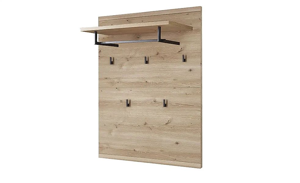 uno Garderobenpaneel  Bari ¦ holzfarben ¦ Massivholz,Holzwerkstoff ¦ Maße ( günstig online kaufen