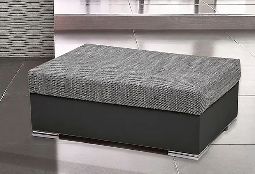 COLLECTION AB Hocker »John«, Frei im Raum stellbar, wahlweise mit Federkern günstig online kaufen