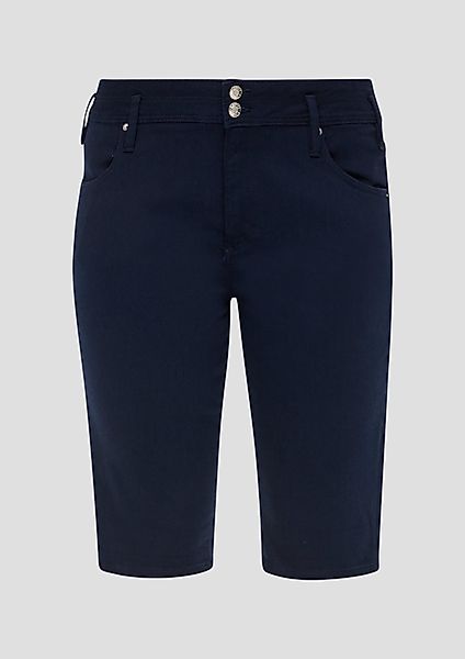 s.Oliver Stoffhose Bermuda-Jeans / Mid Rise günstig online kaufen