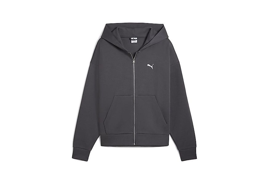 PUMA Sweatjacke Wardrobe Essentials Boxy Kapuzenjacke Herren günstig online kaufen