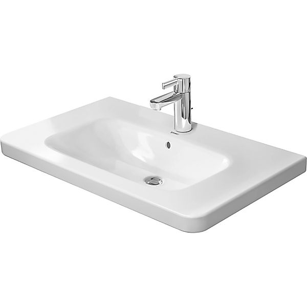 Duravit Möbelwaschbecken DuraStyle 80 cm Weiß mit 1 Hahnloch günstig online kaufen
