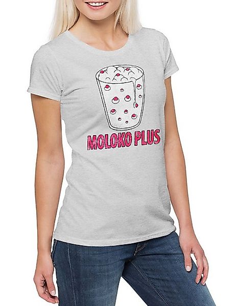 Urban Backwoods Print-Shirt Moloko Plus Damen T-Shirt Clockwork Uhrwerk Mil günstig online kaufen