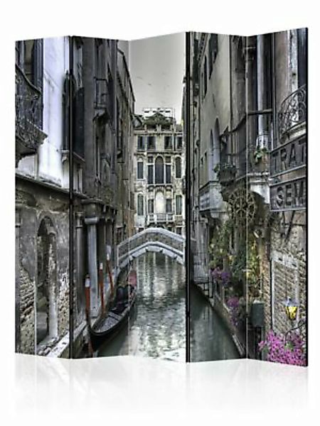 artgeist Paravent Romantic Venice II [Room Dividers] beige-kombi Gr. 225 x günstig online kaufen