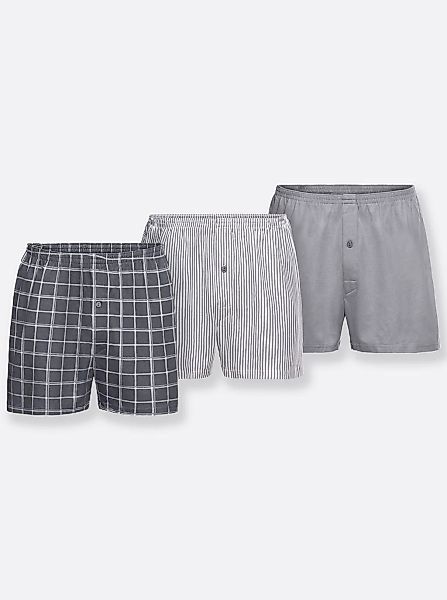 Kings Club Boxershorts 3 Stk. tlg. günstig online kaufen