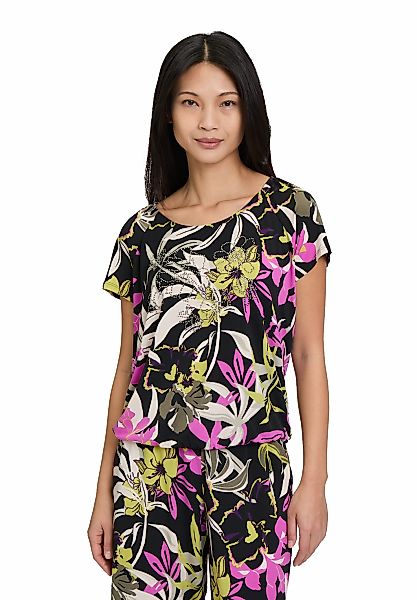 Betty Barclay Kurzarmshirt "Betty Barclay Printshirt mit Gummizug", (1 tlg. günstig online kaufen