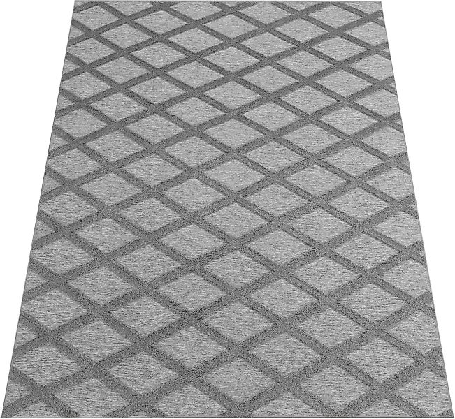 Paco Home Teppich »Utrecht 642«, rechteckig, 4 mm Höhe, Kurzflor, Uni Farbe günstig online kaufen