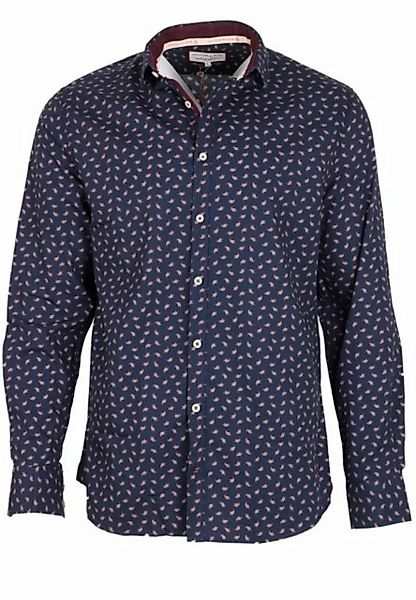 colours & sons Langarmhemd Colours & Sons Hemd casual fit Paisley - navy XX günstig online kaufen