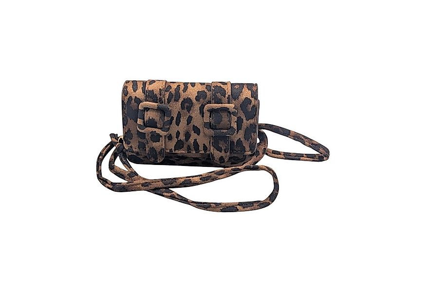Eyecatcher Handtasche Damen Mini Schultertasche mit Leopardenmuster & Träge günstig online kaufen