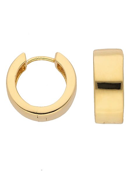 Adelia´s Paar Ohrhänger "1 Paar 585 Gold Ohrringe / Creolen Ø 15 mm", 585 G günstig online kaufen