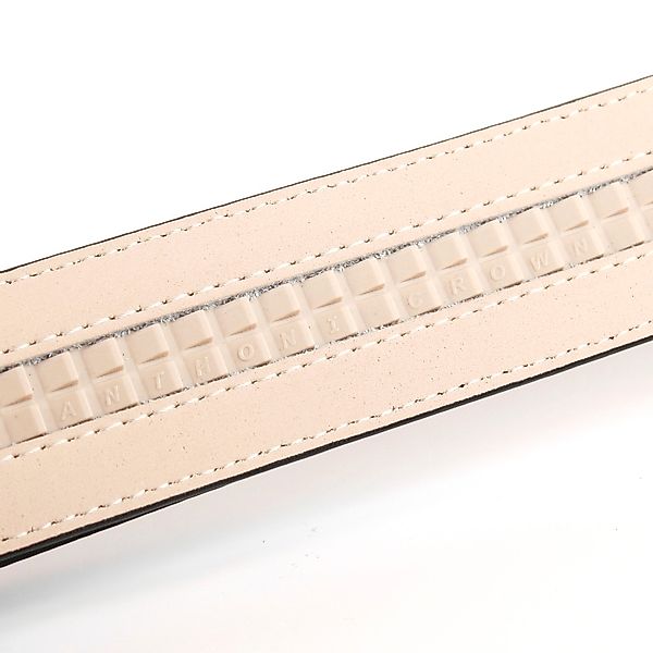 Anthoni Crown Ledergürtel, Ledergürtel geflammt günstig online kaufen